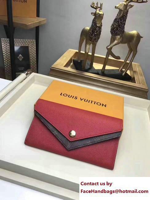 Louis Vuitton Double V Wallet M64317 Rubis 2017