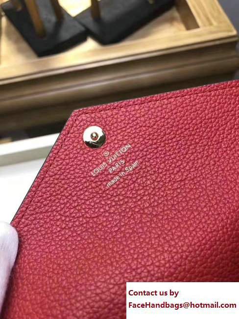 Louis Vuitton Double V Wallet M64317 Rubis 2017 - Click Image to Close