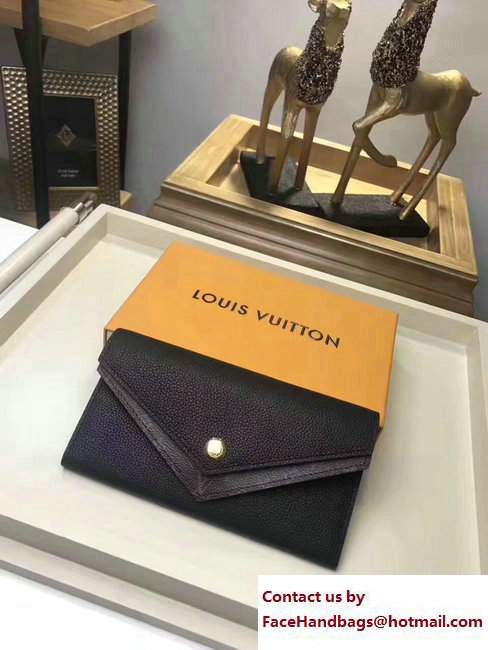 Louis Vuitton Double V Wallet M64319 Noir 2017
