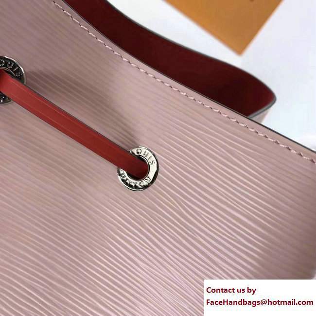 Louis Vuitton EPI Bucket Bag Pink/Red 2017