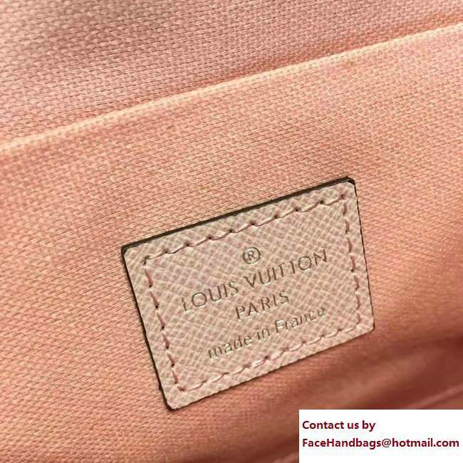 Louis Vuitton Epi Pochette Felicie Bag M62467 Rose Ballerine 2017 - Click Image to Close