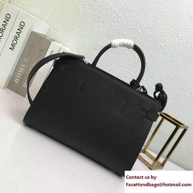Louis Vuitton Epi Twist Tote Bag M54810 Noir 2017