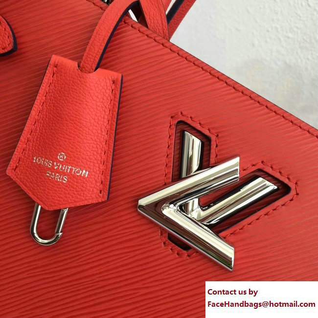 Louis Vuitton Epi Twist Tote Bag M54811 Coquelicot 2017