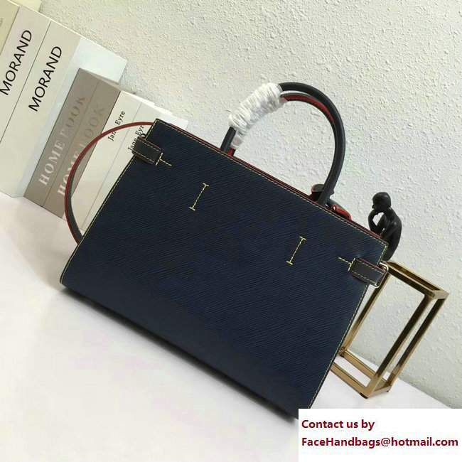 Louis Vuitton Epi Twist Tote Bag M54980 Indigo 2017
