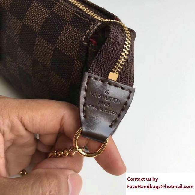 Louis Vuitton Eva Clutch Bag Damier Ebene Canvas N55213 - Click Image to Close