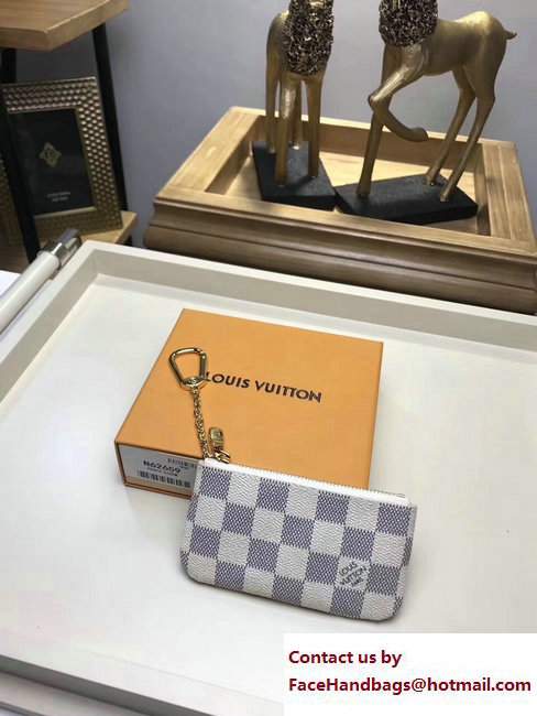 Louis Vuitton Key Pouch Damier Azur Canvas N62659 - Click Image to Close