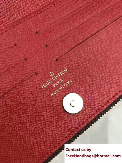 Louis Vuitton Monogram Canvas Adele Wallet M61287 Coquelicot 2017 - Click Image to Close