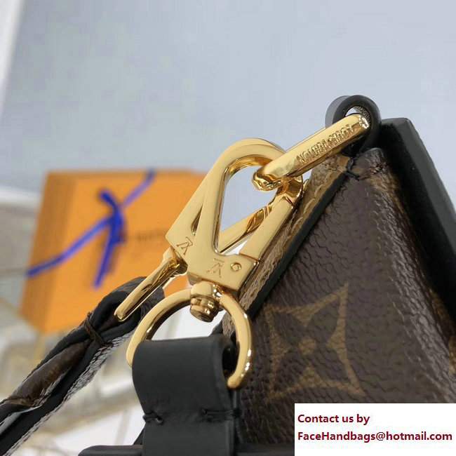 Louis Vuitton Monogram Canvas and Monogram Reverse Small Hobo Bag Cruise 2018 - Click Image to Close