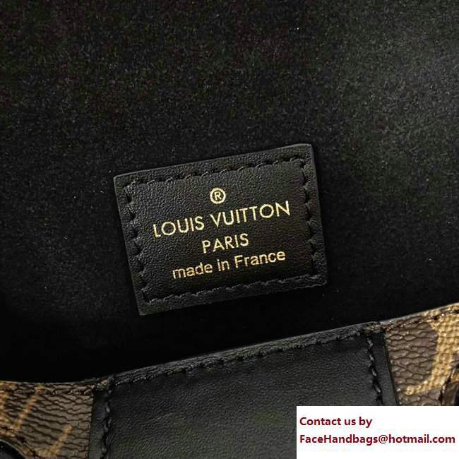 Louis Vuitton Monogram Canvas and Monogram Reverse Small Hobo Bag Cruise 2018