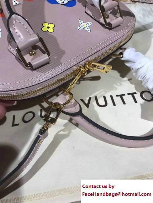 Louis Vuitton Monogram Flower Epi Alma BB Bag M54986 Pink 2017 - Click Image to Close