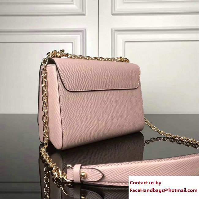 Louis Vuitton Monogram Flower Epi Twist MM Bag M54858 Pink 2017 - Click Image to Close