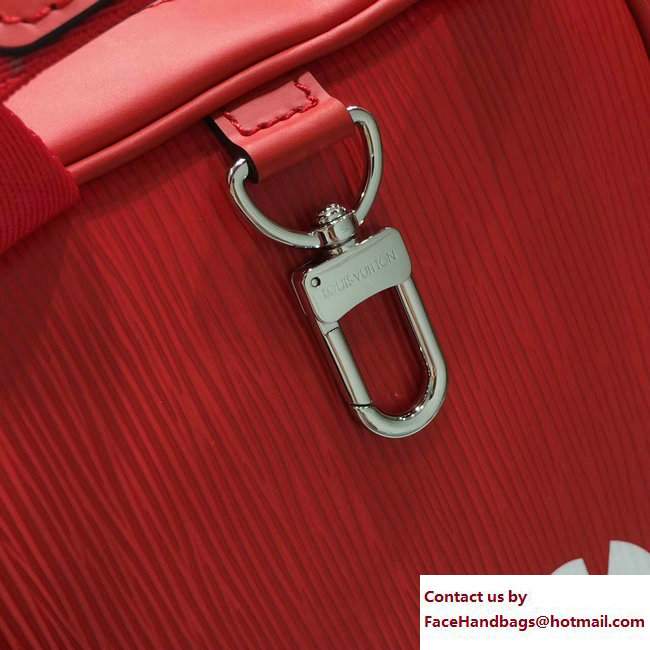 Louis Vuitton x Supreme Epi Clutch Bag Red 2017 - Click Image to Close