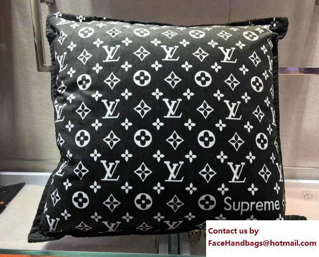 Louis Vuitton x Supreme Pillow Black 2017 - Click Image to Close