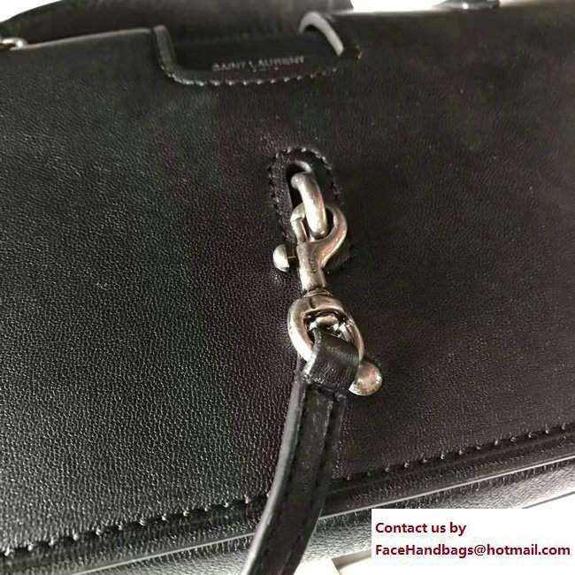 Saint Laurent Medium Charlotte Messenger Bag 470387 Black 2017