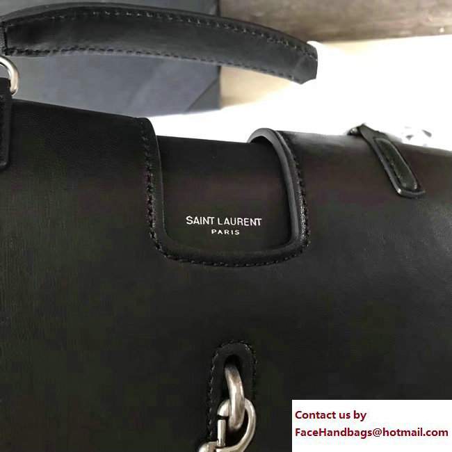 Saint Laurent Medium Charlotte Messenger Bag 470387 Black 2017 - Click Image to Close