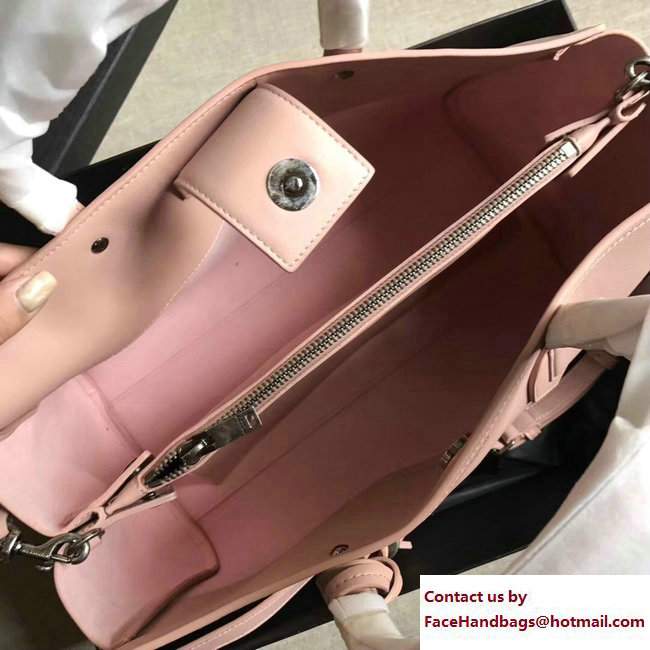 Saint Laurent Shopping Bag 464229 Pink 2017 - Click Image to Close
