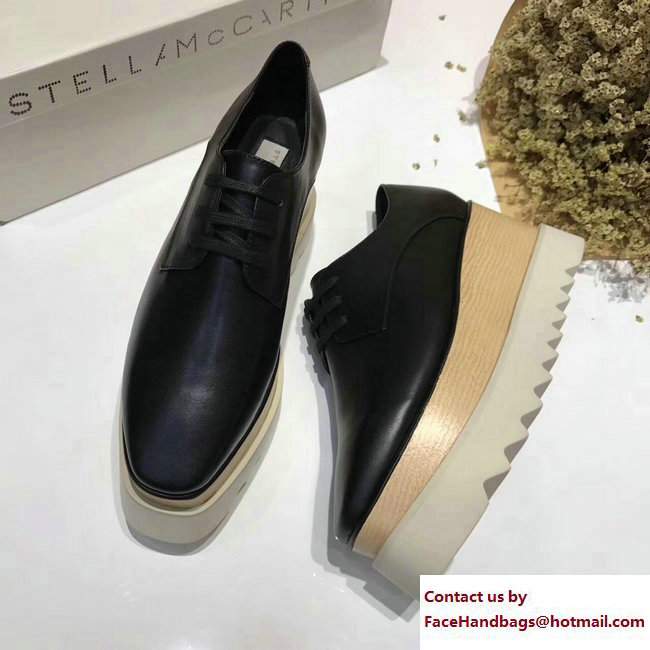 Stella Mccartney Elyse Shoes Black 2017 - Click Image to Close