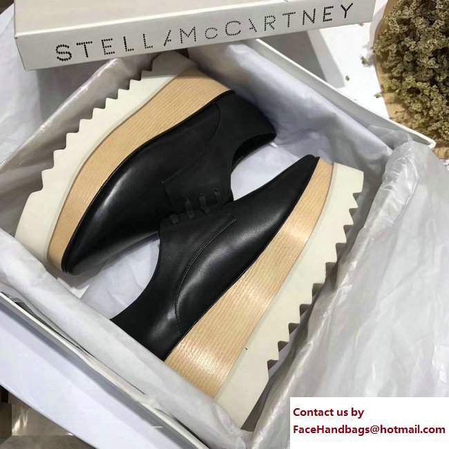Stella Mccartney Elyse Shoes Black 2017 - Click Image to Close