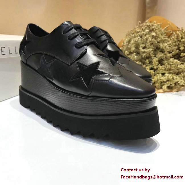 Stella Mccartney Elyse Shoes Black/Star 2017 - Click Image to Close