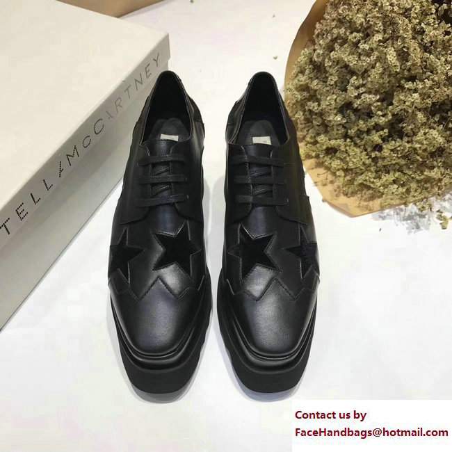 Stella Mccartney Elyse Shoes Black/Star 2017 - Click Image to Close