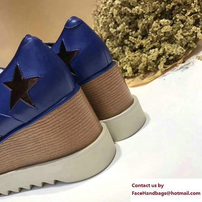 Stella Mccartney Elyse Shoes Blue/Star 2017 - Click Image to Close