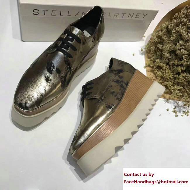 Stella Mccartney Elyse Shoes Brushed Silver 2017