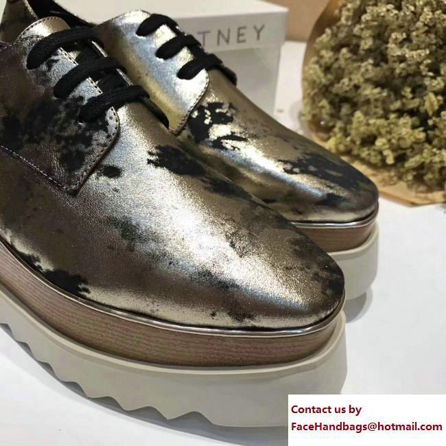 Stella Mccartney Elyse Shoes Brushed Silver 2017