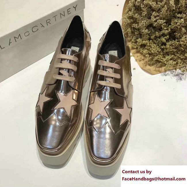 Stella Mccartney Elyse Shoes Mirror Silver/Star 2017