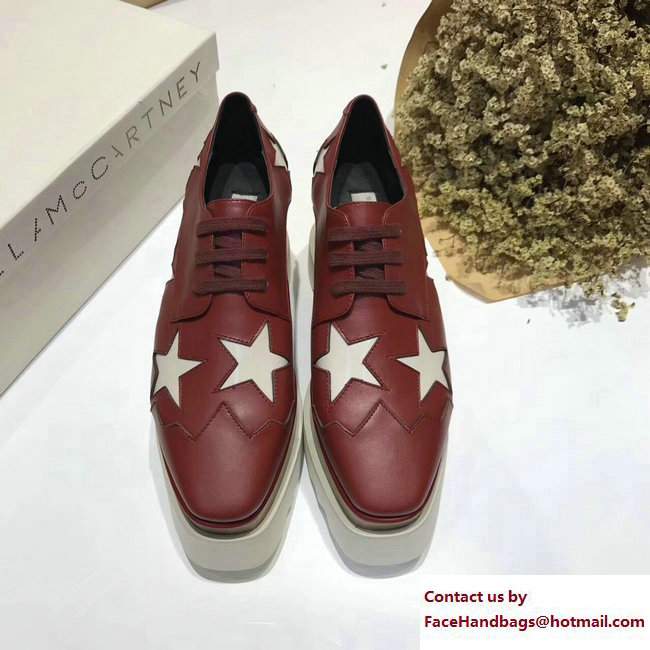 Stella Mccartney Elyse Shoes Red/Star 2017 - Click Image to Close