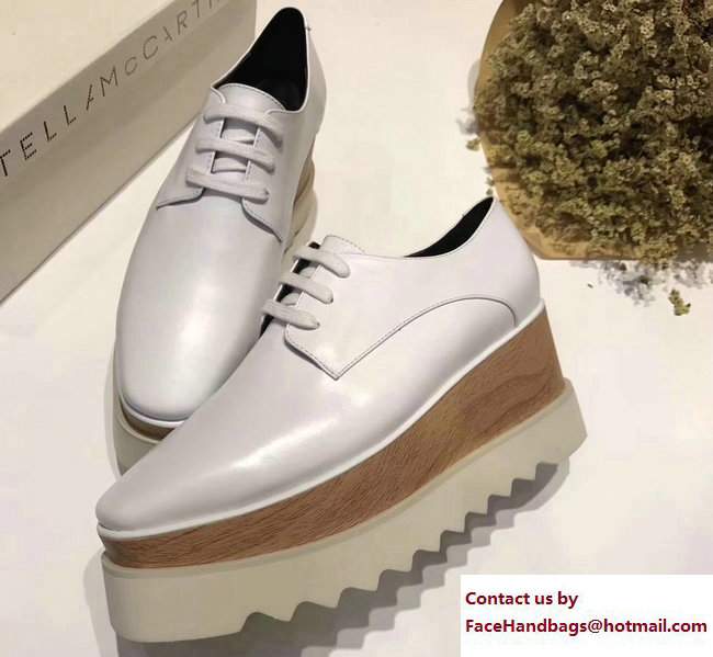 Stella Mccartney Elyse Shoes White 2017 - Click Image to Close