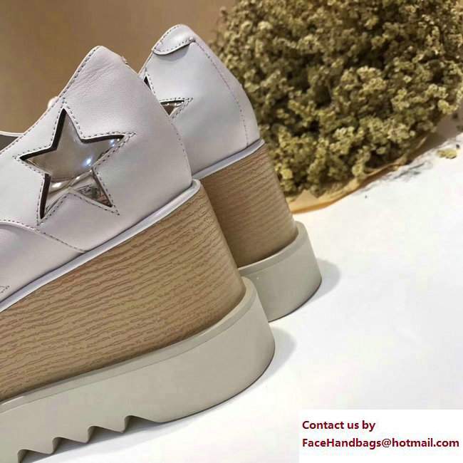 Stella Mccartney Elyse Shoes White/Silver Star 2017