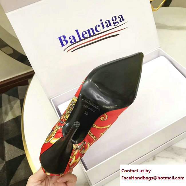 Balenciaga Heel 10.5cm Extreme Pointed Toe Knife Pumps 01 2017 - Click Image to Close