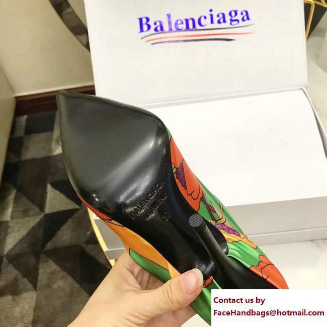 Balenciaga Heel 10.5cm Extreme Pointed Toe Knife Pumps 02 2017 - Click Image to Close