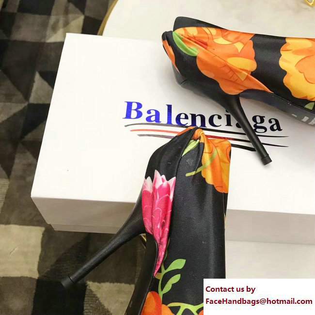 Balenciaga Heel 10.5cm Extreme Pointed Toe Knife Pumps 03 2017