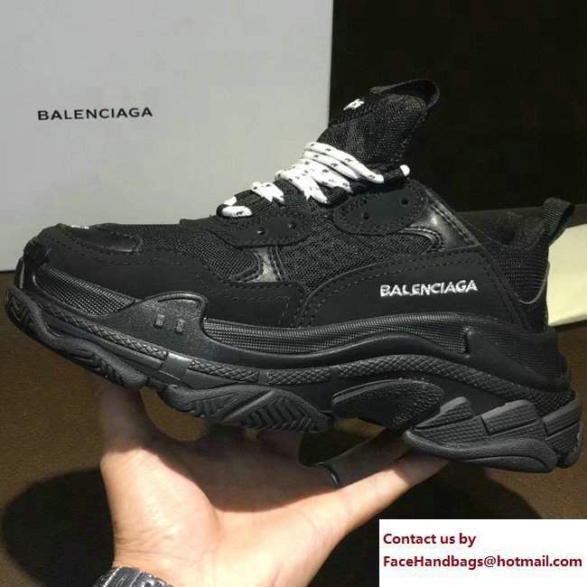 Balenciaga Triple S Trainer Multimaterial Sneakers 02 2017