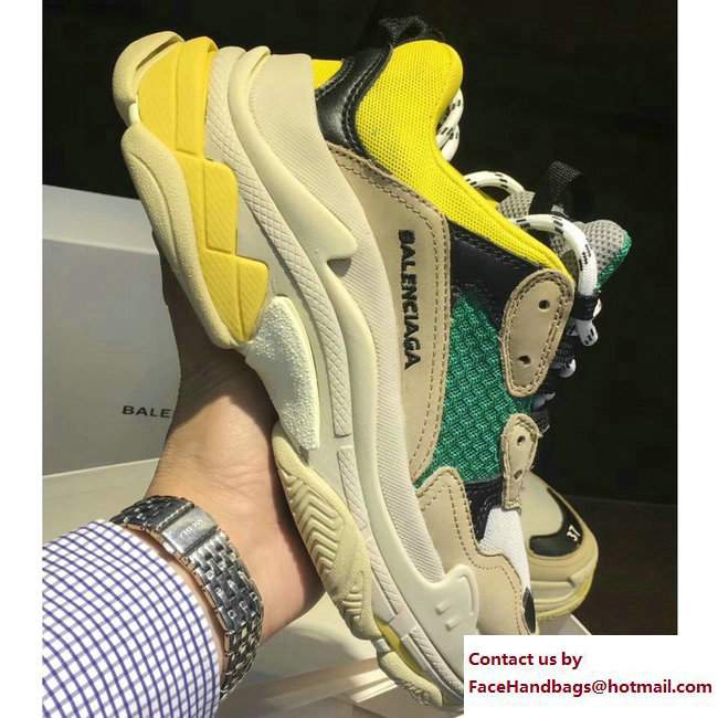 Balenciaga Triple S Trainer Multimaterial Sneakers 05 2017 - Click Image to Close