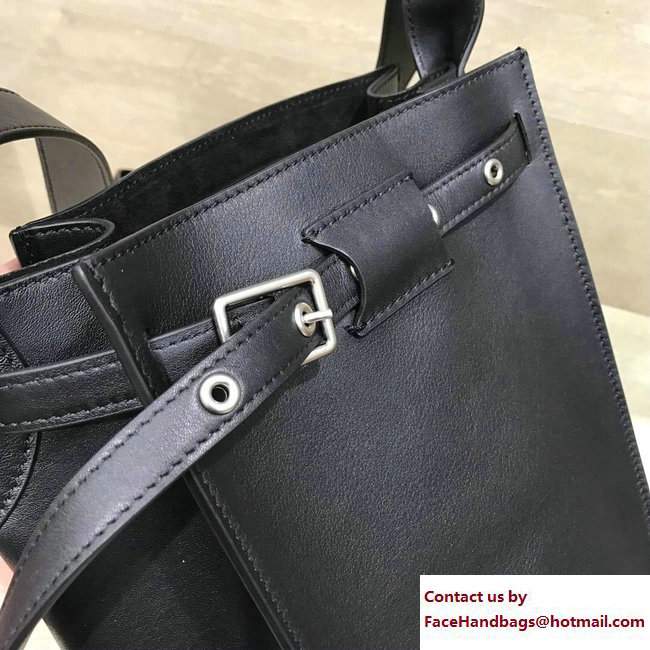 Celine Big Bag Bucket With Long Strap 183343 Black 2017