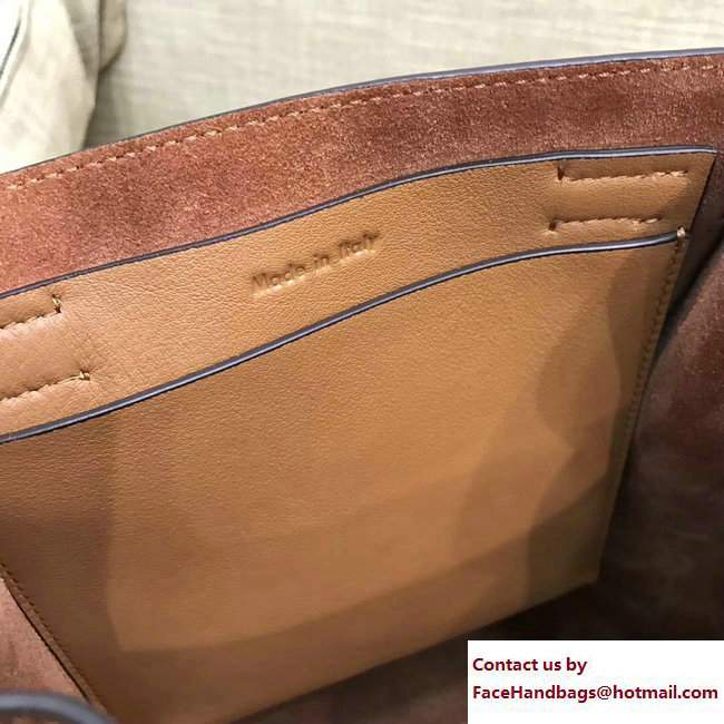Celine Big Bag Bucket With Long Strap 183343 Brown 2017 - Click Image to Close