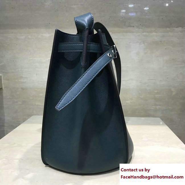 Celine Big Bag Bucket With Long Strap 183343 Green 2017