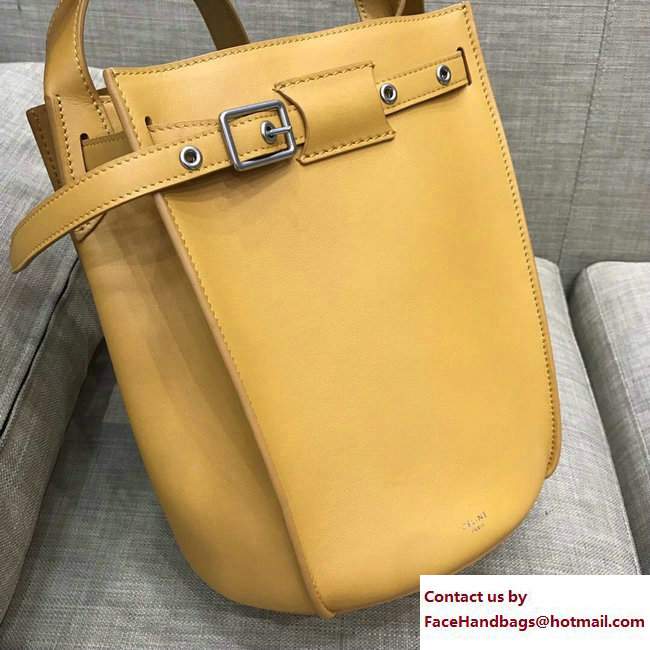 Celine Big Bag Bucket With Long Strap 183343 Yellow 2017
