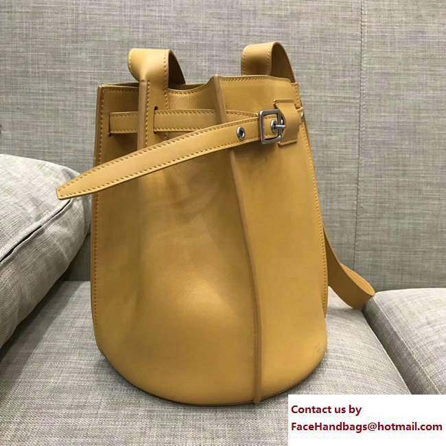 Celine Big Bag Bucket With Long Strap 183343 Yellow 2017