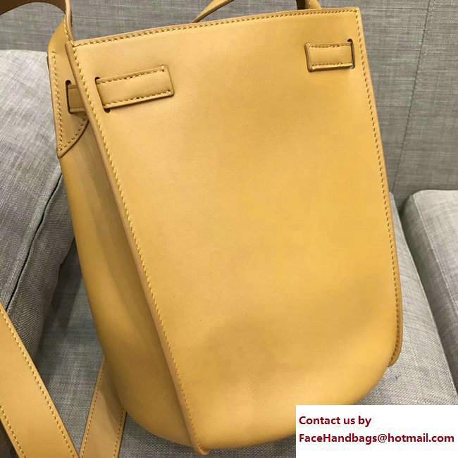 Celine Big Bag Bucket With Long Strap 183343 Yellow 2017 - Click Image to Close