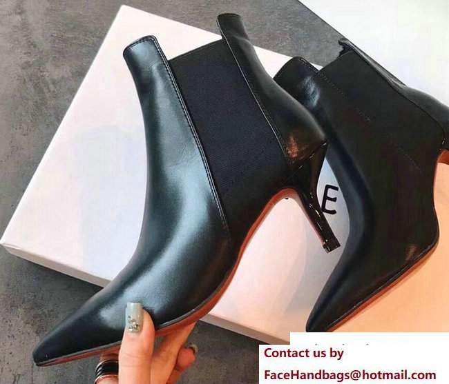 Celine Heel 6.5cmEssentials Chelsea Boots 321943 Black 2017 - Click Image to Close