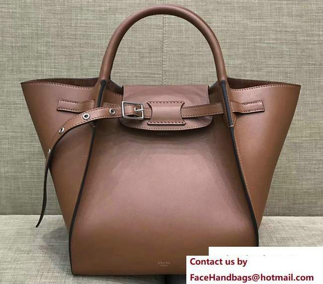 Celine Small Big Bag With Long Strap 183313 Brown 2018 - Click Image to Close