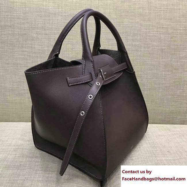 Celine Small Big Bag With Long Strap 183313 Burgundy 2018 - Click Image to Close