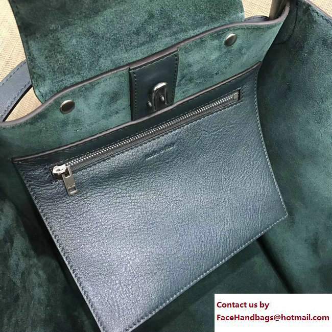 Celine Small Big Bag With Long Strap 183313 Green 2018