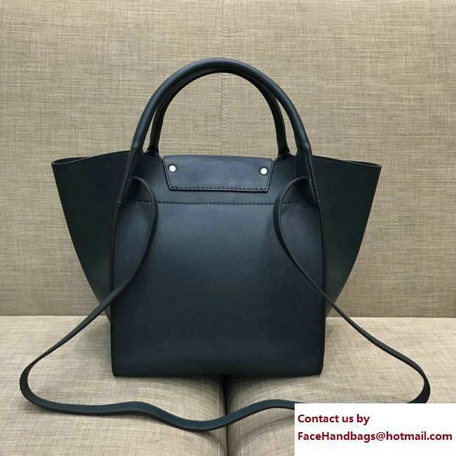 Celine Small Big Bag With Long Strap 183313 Green 2018 - Click Image to Close