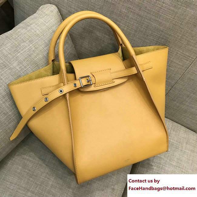 Celine Small Big Bag With Long Strap 183313 Yellow 2018