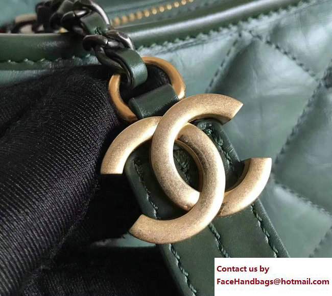 Chanel Gabrielle Medium Hobo Bag A93824 Green 2018
