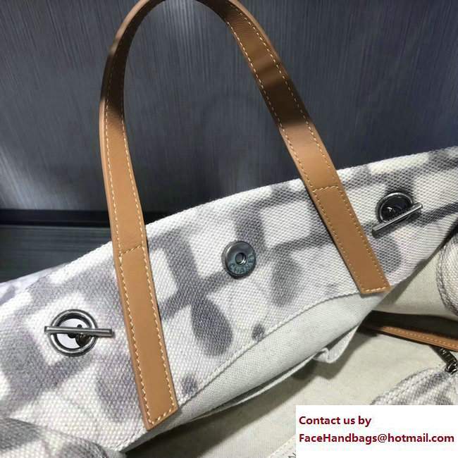 Chanel Iliad Printed Toile Large Shopping Bag A91746 Cruise 2018